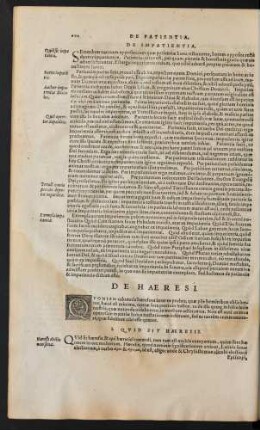 De Haeresi.