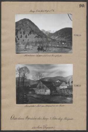 Münstertal: Wurmsatal mit Bürgköpfe