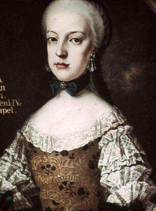 Bildnis der Erzherzogin Maria Carolina von Österreich, vermählte Königin von Neapel und Sizilien