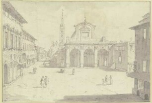Ansicht von S. Marco in Florenz