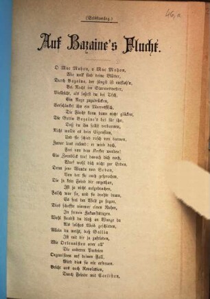 Auf Bazaines Flucht