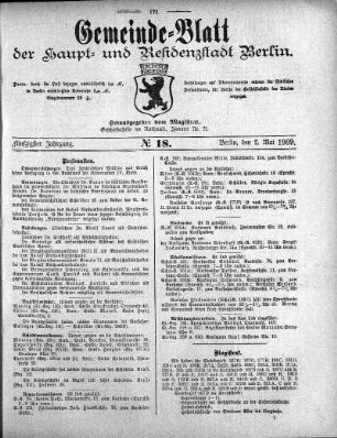 1909,18: No. 18, 2. Mai 1909