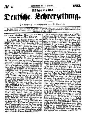 Ein literar-historisches Wort über die Entwicklung der deutschen Pädagogik