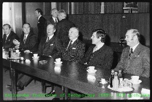 Besuch von Walter Scheel (Bundespräsident der Bundesrepublik Deutschland (BRD)) am Kernforschungszentrum Karlsruhe (KfK)