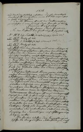 Antrag auf Eingliederung der Kunst- und Altertümersammlungen des Legationsrats Kestner.