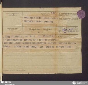 [postrowne telegramy, (15.05.1906)]
