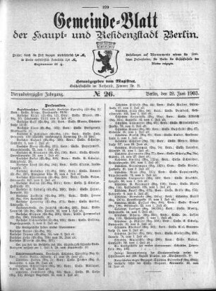 1903,26: No. 26, 28. Juni 1903