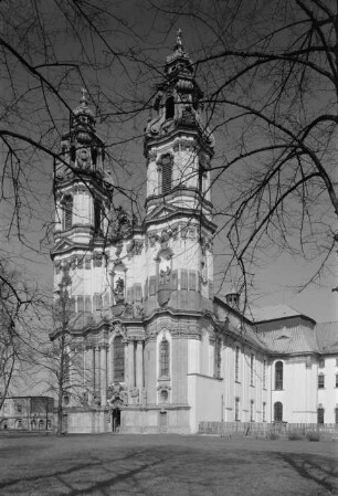 Ehemalige Zisterzienserklosteranlage, Katholische Kirche Mariä Himmelfahrt, Grüssau, Polen