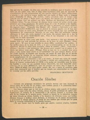 Oración fúnebre