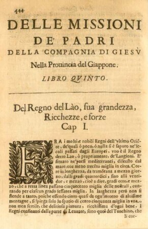 Libro quinto