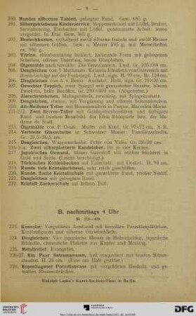 B. nachmittags 4 Uhr (Nr. 223-420)