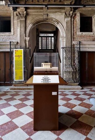 »this is modern. Deutsche Werkbund Ausstellung Venedig 2014«, 8.6.-1.8.2014. Palazzo Ca’Tron, Venedig: Ausstellungsraum