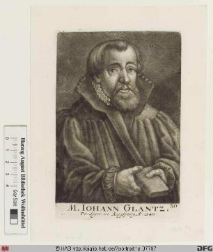 Bildnis Johann Glantz