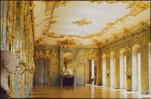 Berlin, Schloss Charlottenburg, Neuer Flügel, Große Galerie (Goldene Galerie), R. 363, Blick in den Raum.