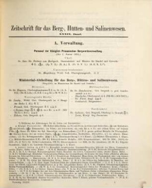 Zeitschrift für das Berg-, Hütten- und Salinenwesen im Deutschen Reich, 39. 1891