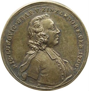 Nikolaus Ludwig von Zinzendorf - Gründung der Brüdergemeine und 50. Geburtstag des Gründers
