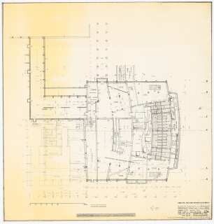 Technische Universität Berlin Elektrotechnische Institute, 2. Bauabschnitt: Kellergeschoss 1:100