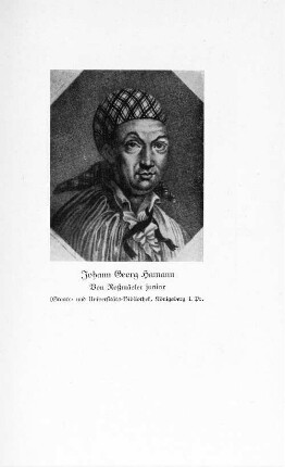 Johann Georg Hamann.