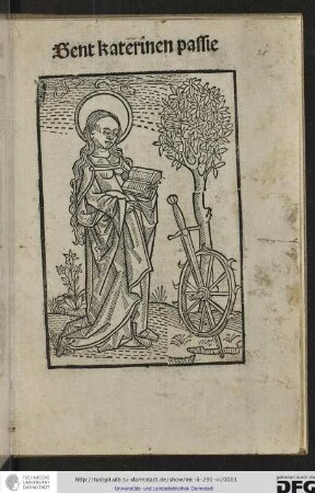 [Passio sanctae Katharinae  Sent Katerinen passie