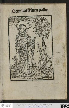 [Passio sanctae Katharinae <nds.> Sent Katerinen passie