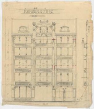 Warenhaus Mohrenstraße 47, Berlin: Ansicht
