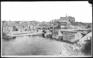 Meißen. Burgberg, Altstadt, Elbbrücke, Dom und Albrechtsburg