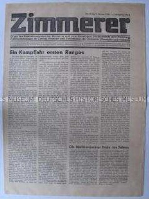 Fachzeitung des Zentralverbandes der Zimmerer