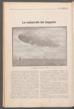 La catástrofe del Zeppelin