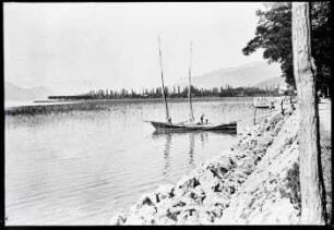 Der Lac du Bourget bei Aix-les-Bains
