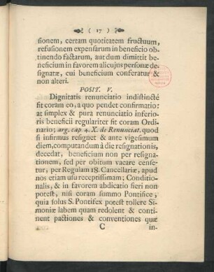 Posit. V.