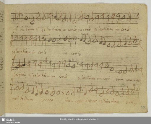 Bacchius, Johannes de: Factum est silentium in caelo