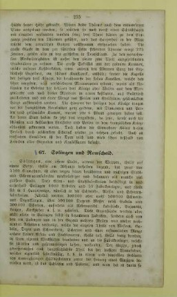 67. Solingen und Remscheid