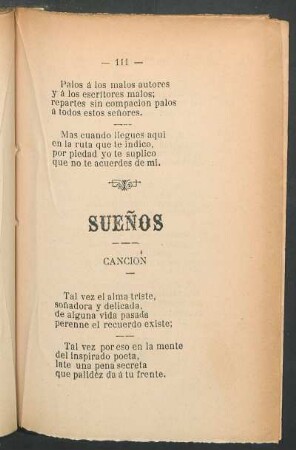 Sueños : Canción