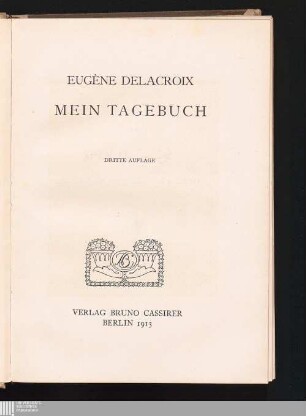 Mein Tagebuch
