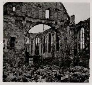 Nürnberg, Wöhrd, Ruine der St. Bartholomäus Kirche