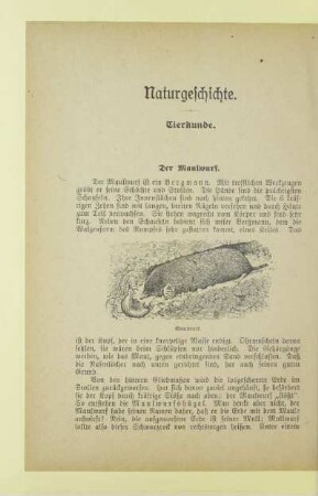 Naturgeschichte