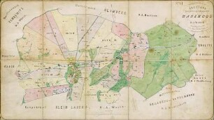 N° IV; Brouillon von der Dorffeldmark Mankmoos, D.A. Warin