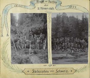 Pfingst-Parthie der II. Männerabtheilung vom 20. Mai 1899, Bilder, S. 27