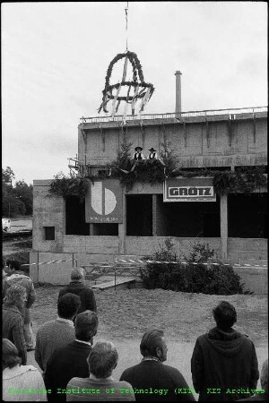 Richtfest der Hauptabteilung Kerntechnische Betriebe (KTB)