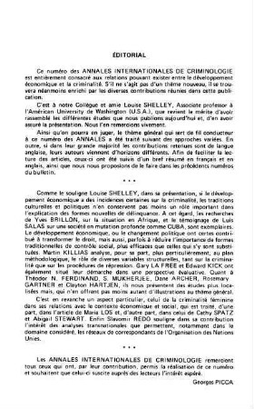 Éditorial