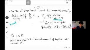 What is the (essential) minimal volume? 1