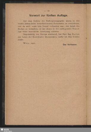 Vorwort zur fünften Auflage