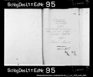 Schuldensachen des Hans Stoltenau