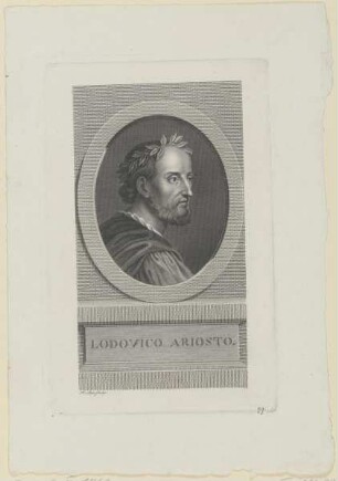 Bildnis des Lodovico Ariosto