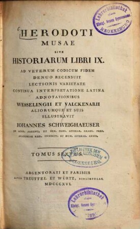 Herodoti Musae sive historiarum libri IX, 6