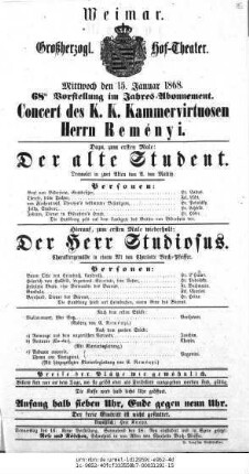 Der alte Student