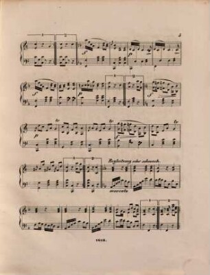 Fichtelgebirgsklänge : Erinnerungen an ... : Ländler für Clavier, 7. Erinnerung an Alexandersbad