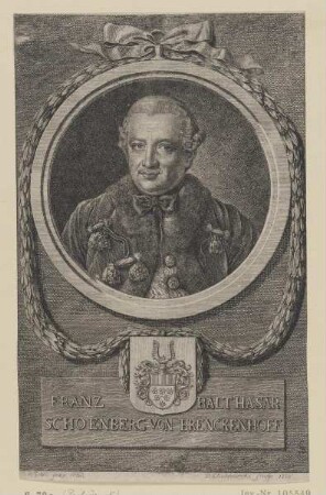 Bildnis des Franz Balthasar Schoenberg von Brenckenhoff