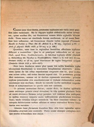 De typho in regionibus septentrionalibus observato : (Programm.)