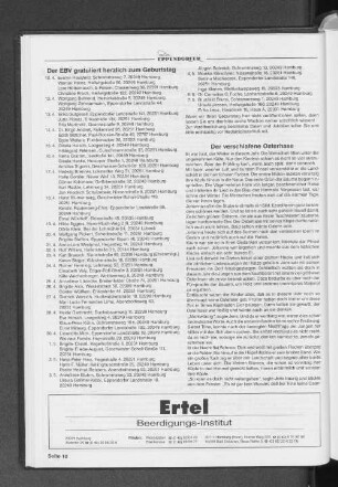 Der verschlafene Osterhase